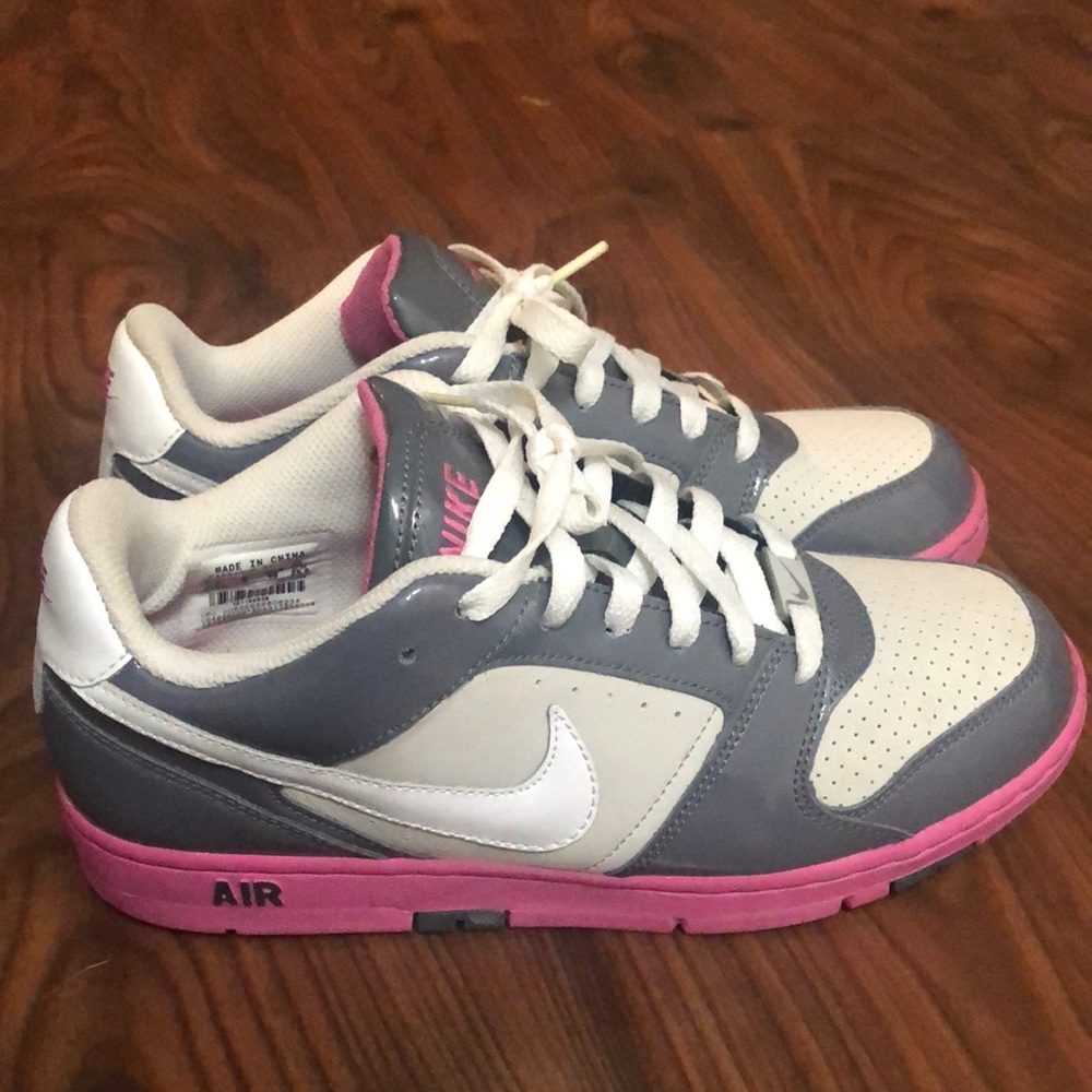 Nike air grey and pink
